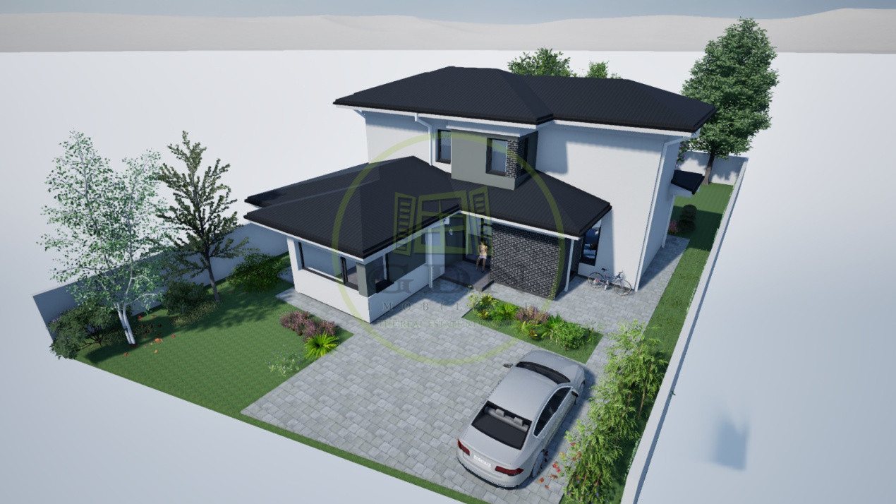 Casa 4 camere, teren 765 mp, Carcea, zona Banu Mărăcine.
