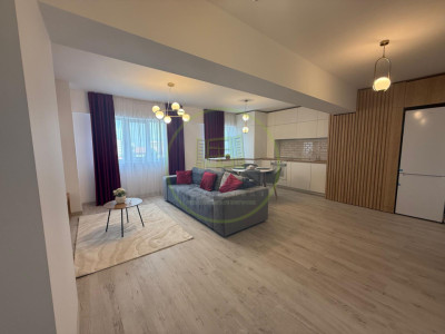 Apartament 2 camere, open-space, 74 mp, Cartier Gara, Zona Petrom