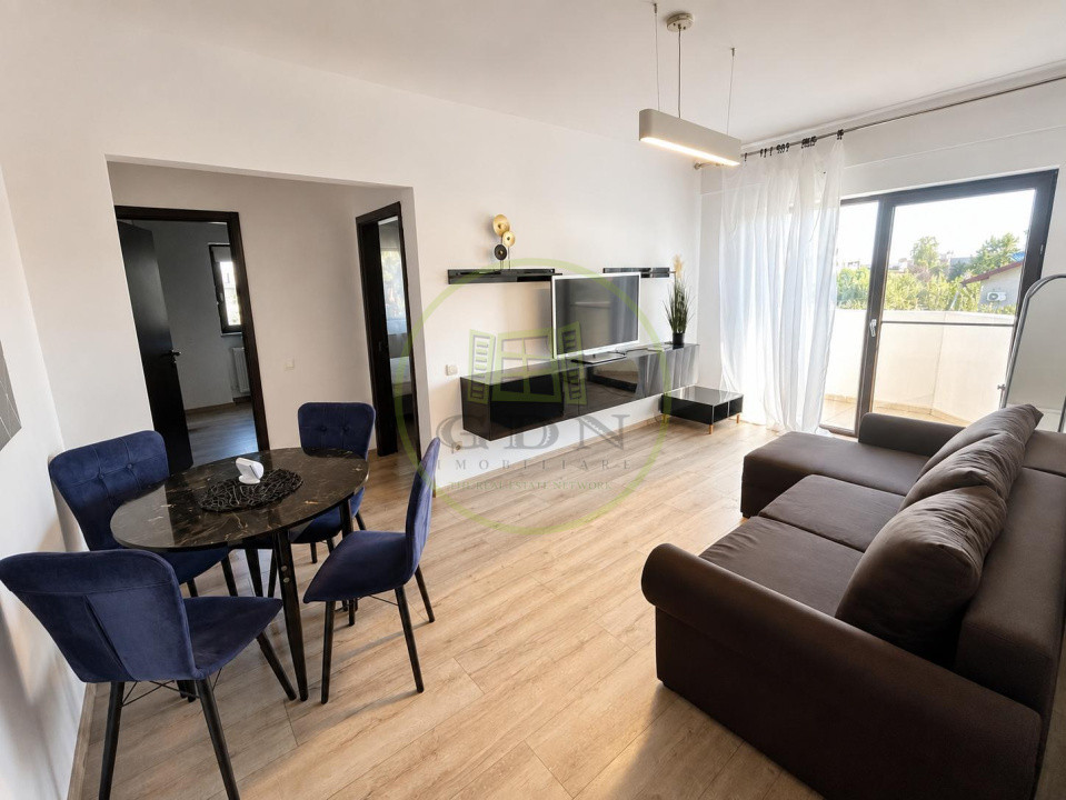 Apartament elegant cu 2 camere | Etaj 1 | Lift | Balcon generos | Zona Sisești