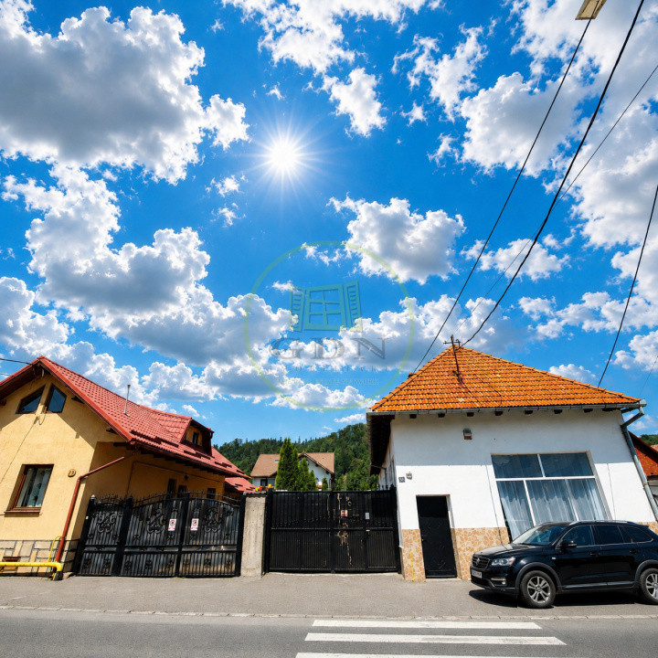 Proprietate deosebită în Zărnești – Două case, spațiu comercial și teren generos