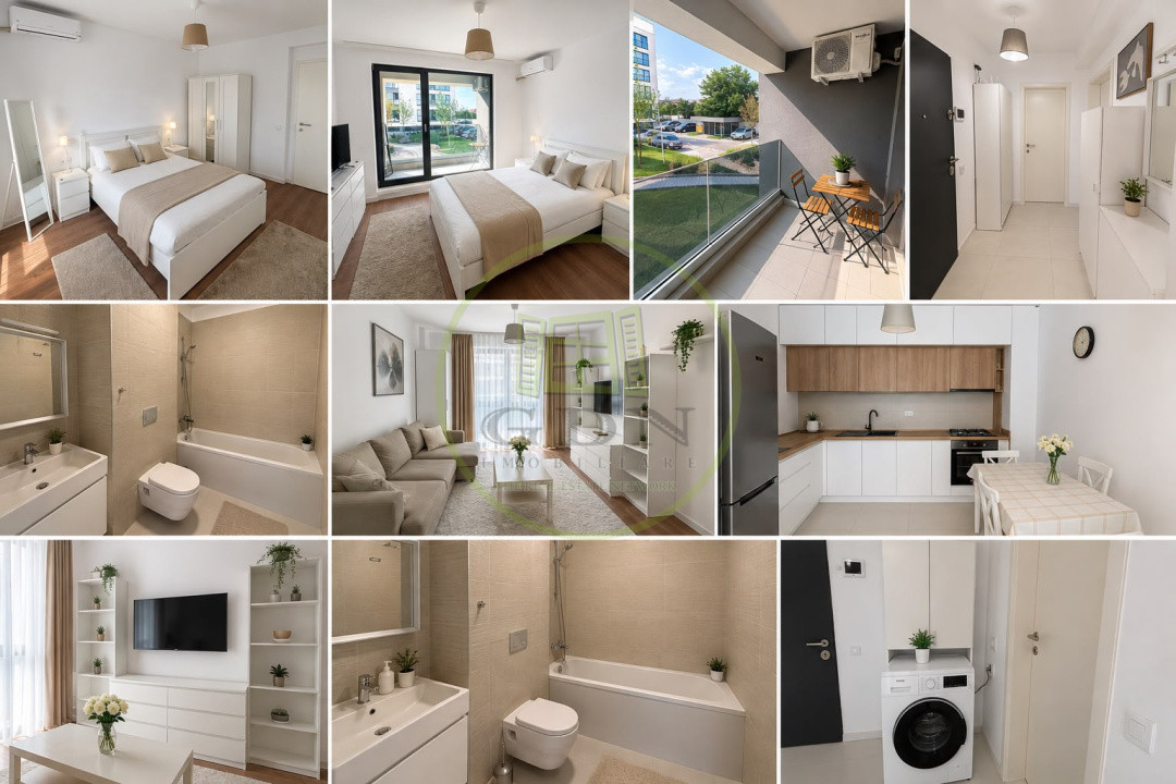 Apartament 2 camere, decomandat, prima închiriere | Tower Residence !!