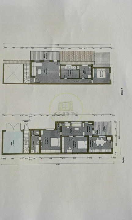 Proprietate unică în Piața Cluj - 5 camere, o bucătărie + o chicinetă, 3 băi