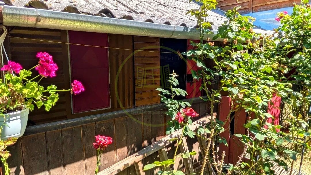 Teren intravilan cu poveste la Tocile - 1100 mp cu livadă, cabană + rulotă