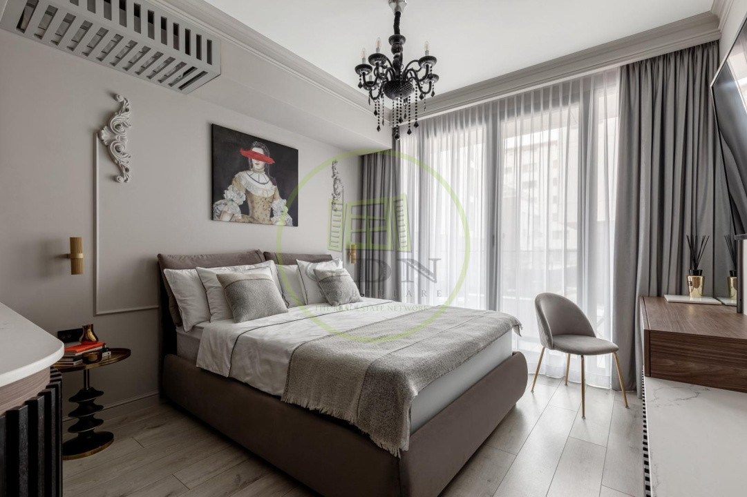 Studio premium | WIN Herăstrău | Design interior de autor | Complet mobilat 