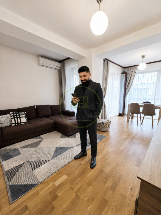 Inchiriez apartament 2 camere de 64mp, bloc Nou, situat pe Colina Universității