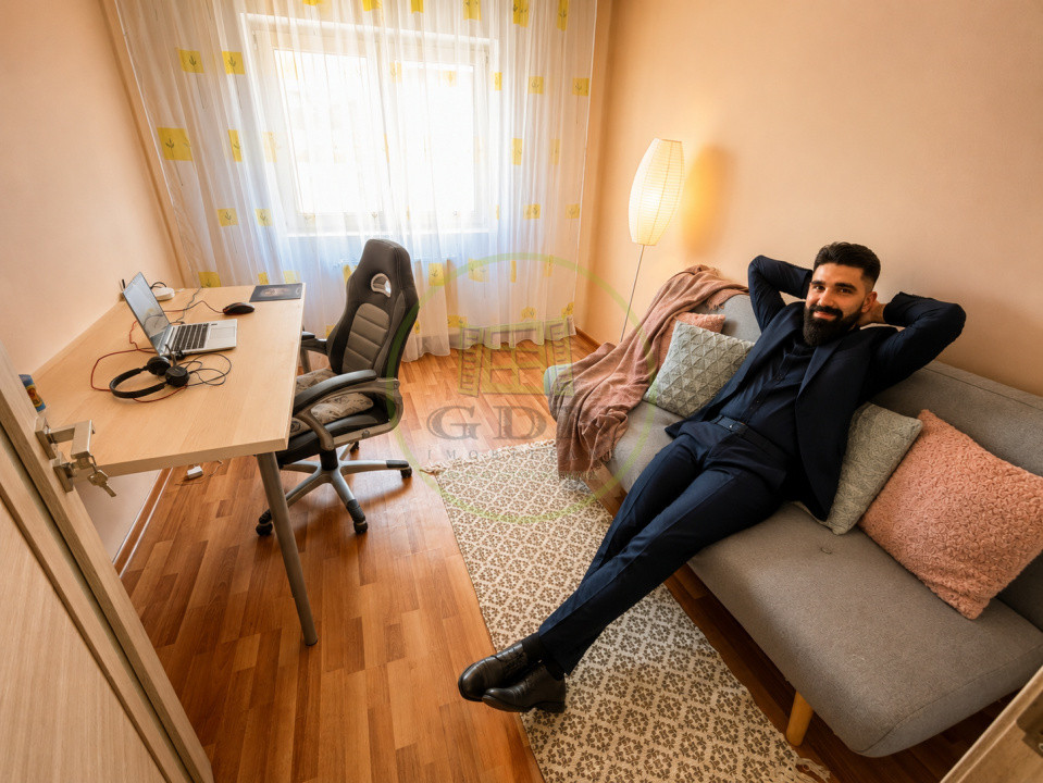 ÎNCHIRIERE APARTAMENT 3 camere pet friendly Astra Brașov cu loc de parcare
