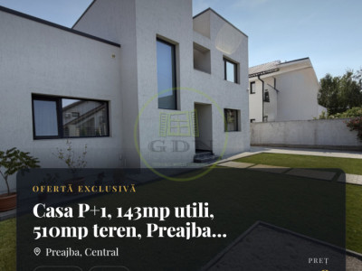 Casa P+1, 143mp utili, 510mp teren, Preajba zona Selgros