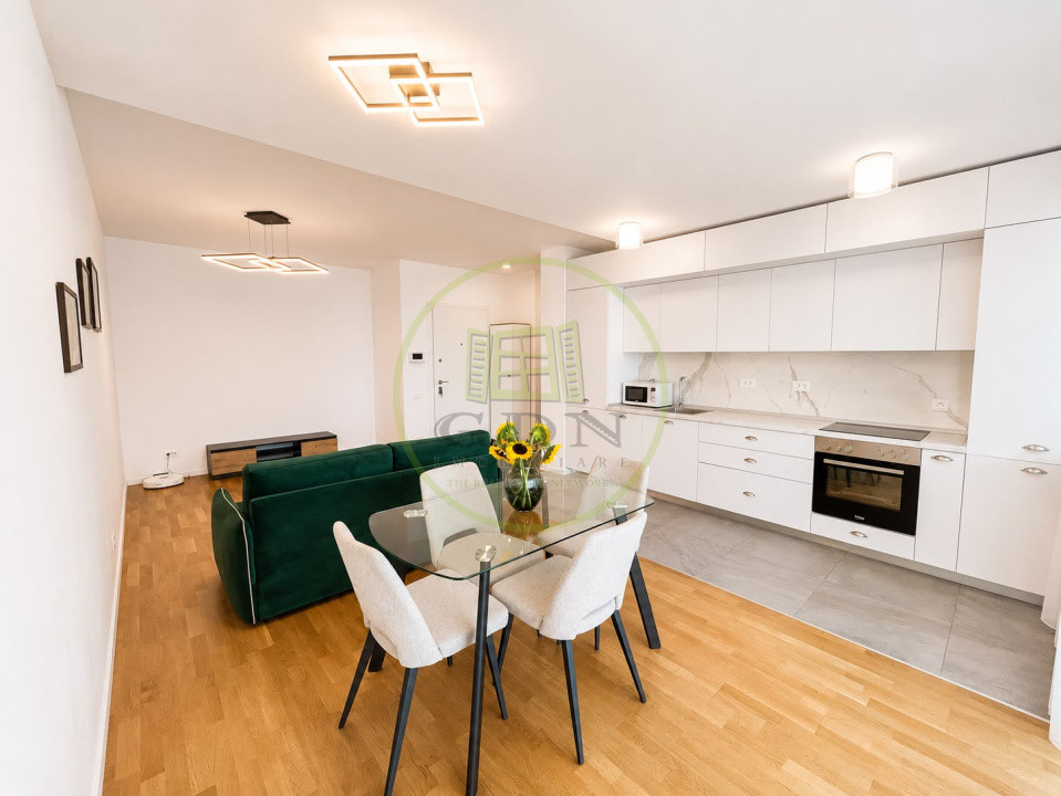 Apartament 2 camere | Atlas Residence – Aviației | Complet mobilat și utilat