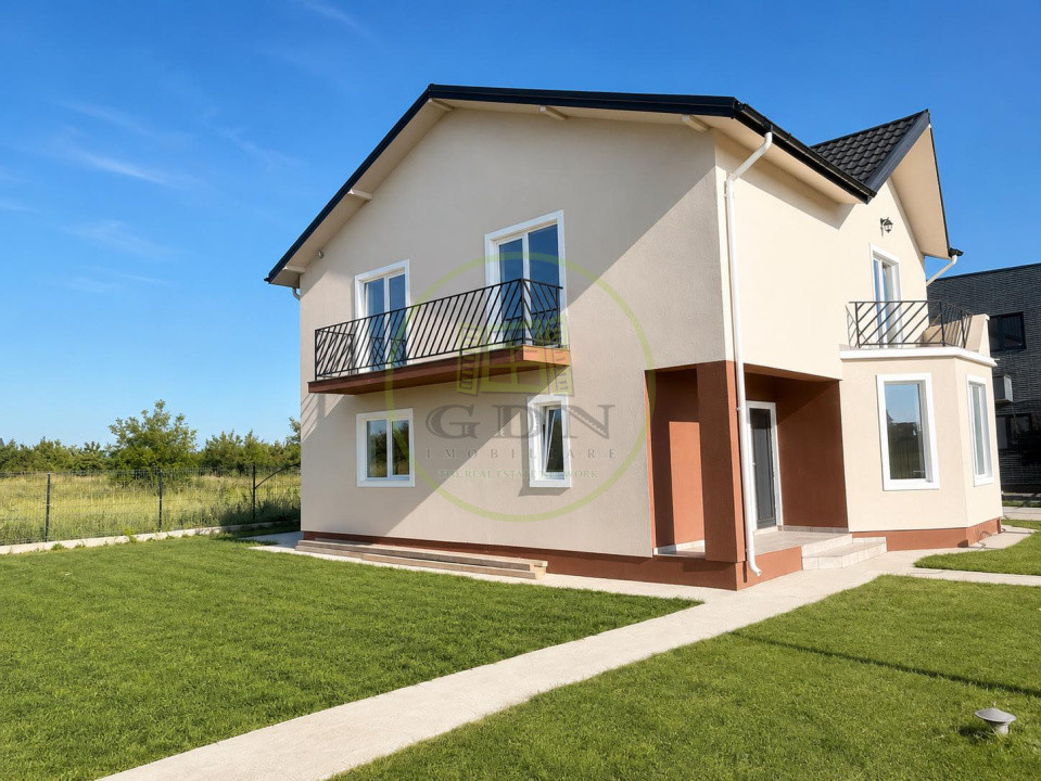 Casă P+1, 5 camere, 135 mp utili | Terasă 20 mp | Tamași – Corbeanca | 1.050 €/l