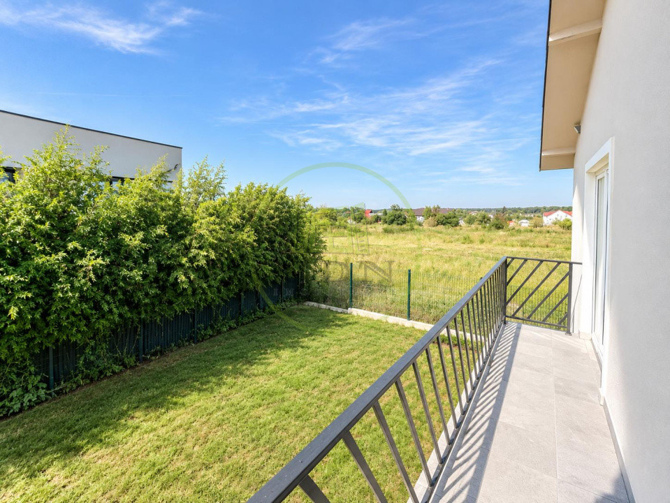 Casă P+1, 5 camere, 135 mp utili | Terasă 20 mp | Tamași – Corbeanca | 1.050 €/l