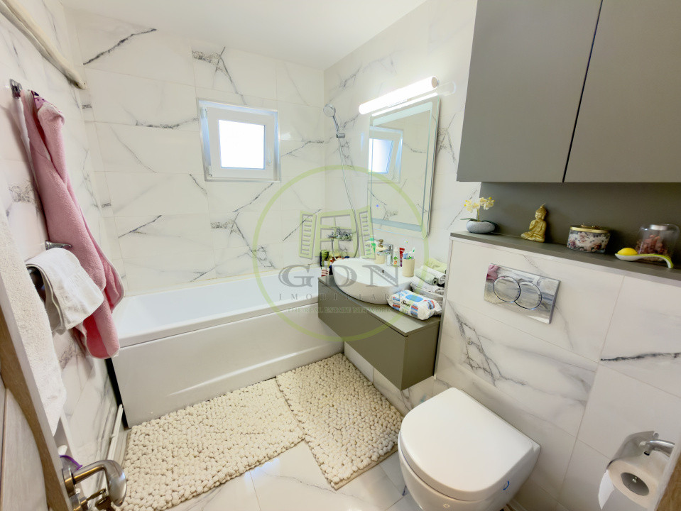 Apartament 2 camere, decomandat, 63.96 mp, cartier Valea Rosie, zona 