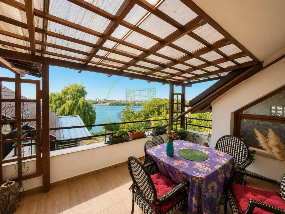 Apartament pe malul lacului | Dămăroaia  | Două terase | Vedere spectaculoasa