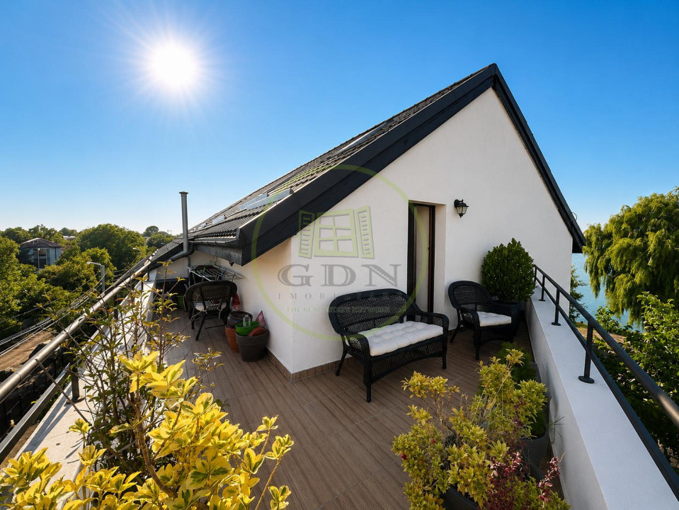 Apartament pe malul lacului | Dămăroaia  | Două terase | Vedere spectaculoasa