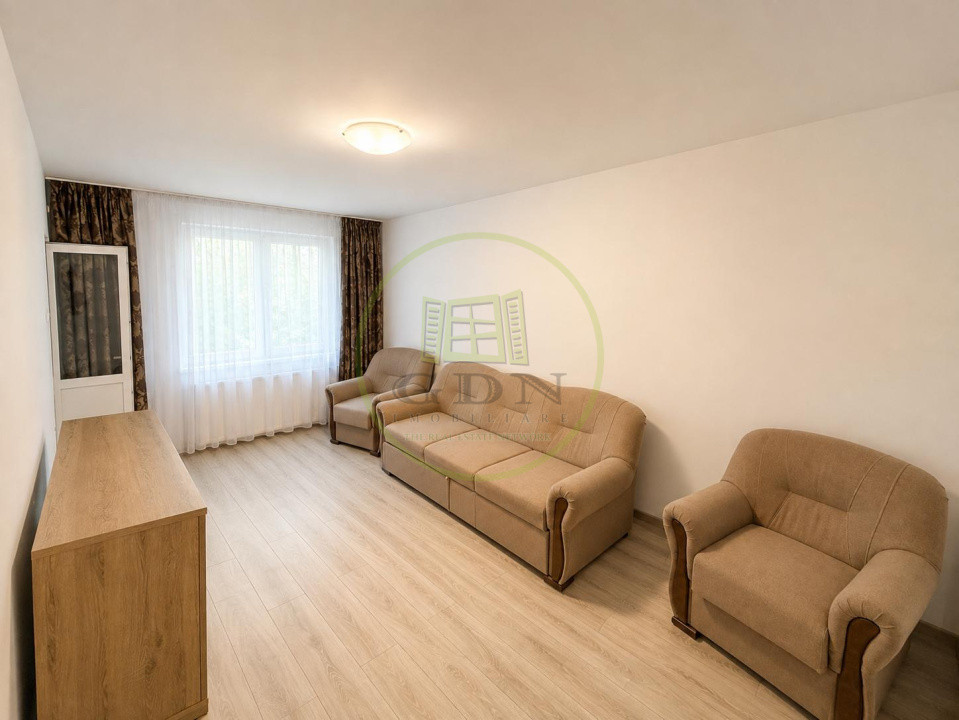2 camere decomandat | 52 mp | Complet renovat | Etaj 1 | 500 €/lună