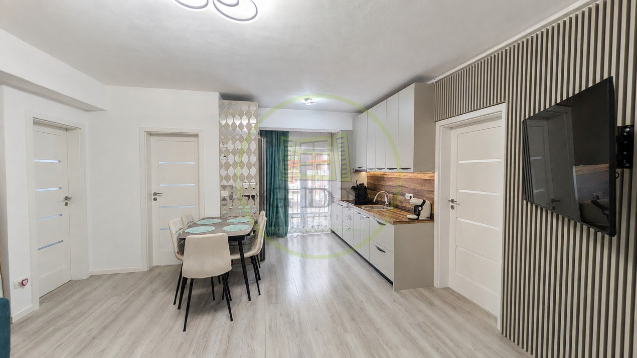 Apartament modern cu design impecabil, 3 camere, 2 băi și parcare