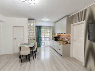 Apartament modern cu design impecabil, 3 camere, 2 băi și parcare