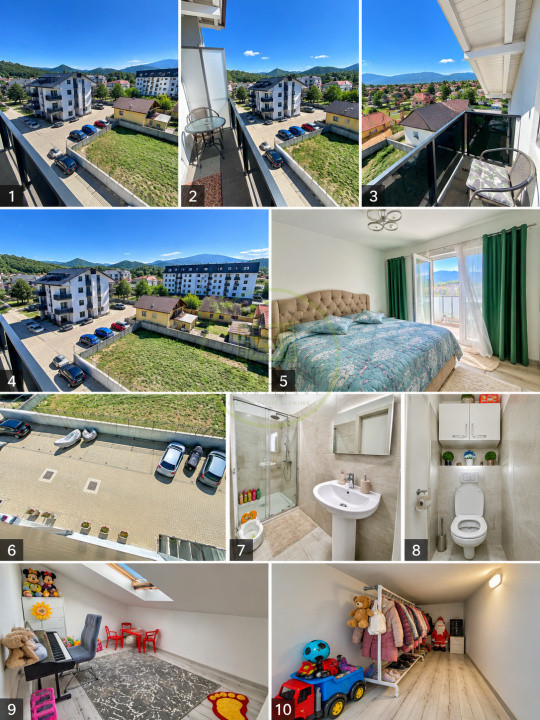 Vând apartament 3 camere Râșnov
