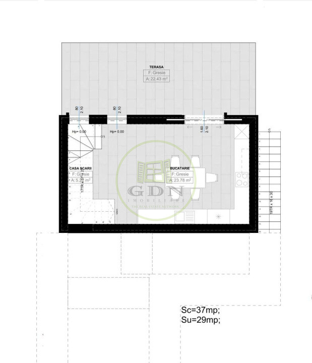 Casa D+P+1, 170 mp utili, 270 mp teren, zona Amaradia