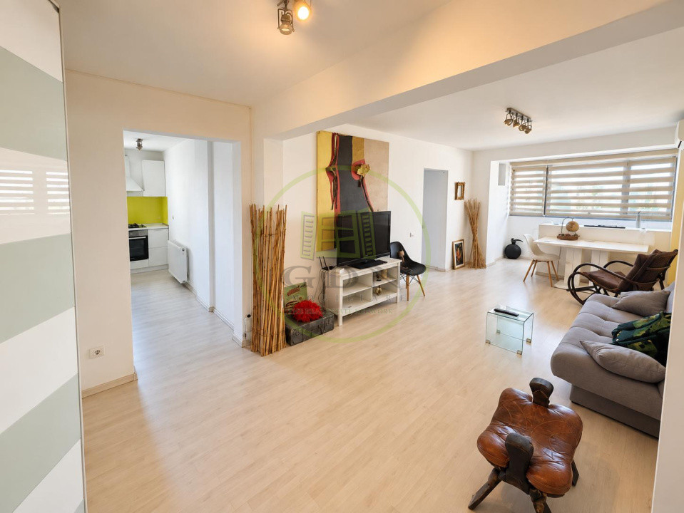 3 camere | 62 mp | Complet renovat și mobilat | Etaj 9/10 
