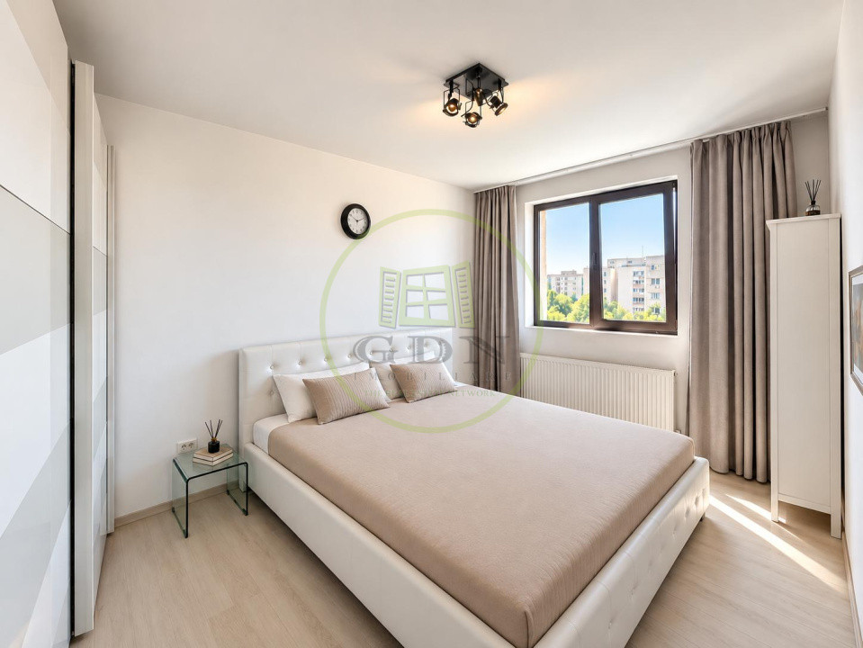 3 camere | 62 mp | Complet renovat și mobilat | Etaj 9/10 