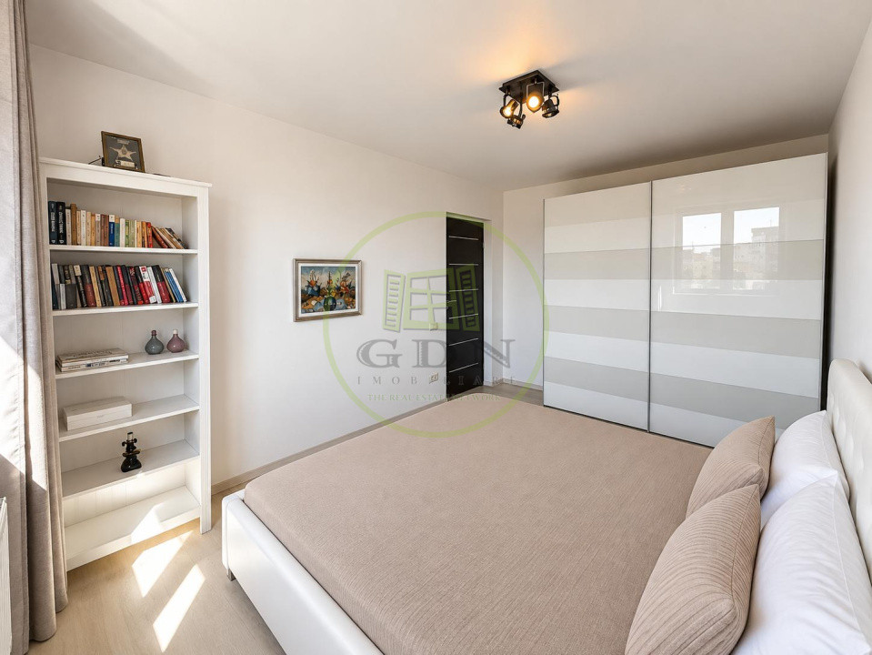 3 camere | 62 mp | Complet renovat și mobilat | Etaj 9/10 