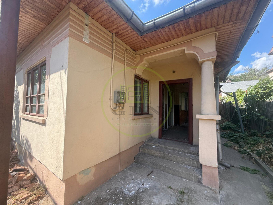 Teren intravilan+constructie demolabila, 444 mp, Siloz