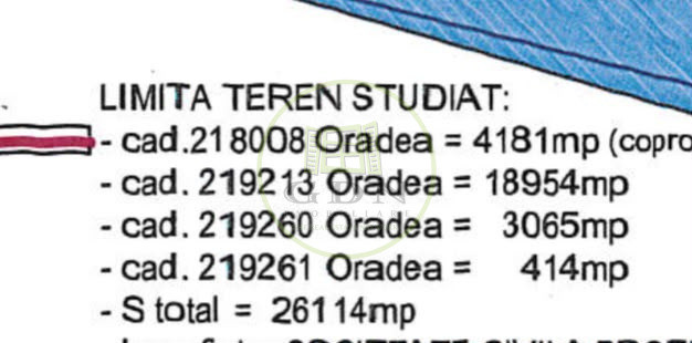 Parcele teren de vânzare cu PUZ în curs de aprobare, 128 euro/mp 