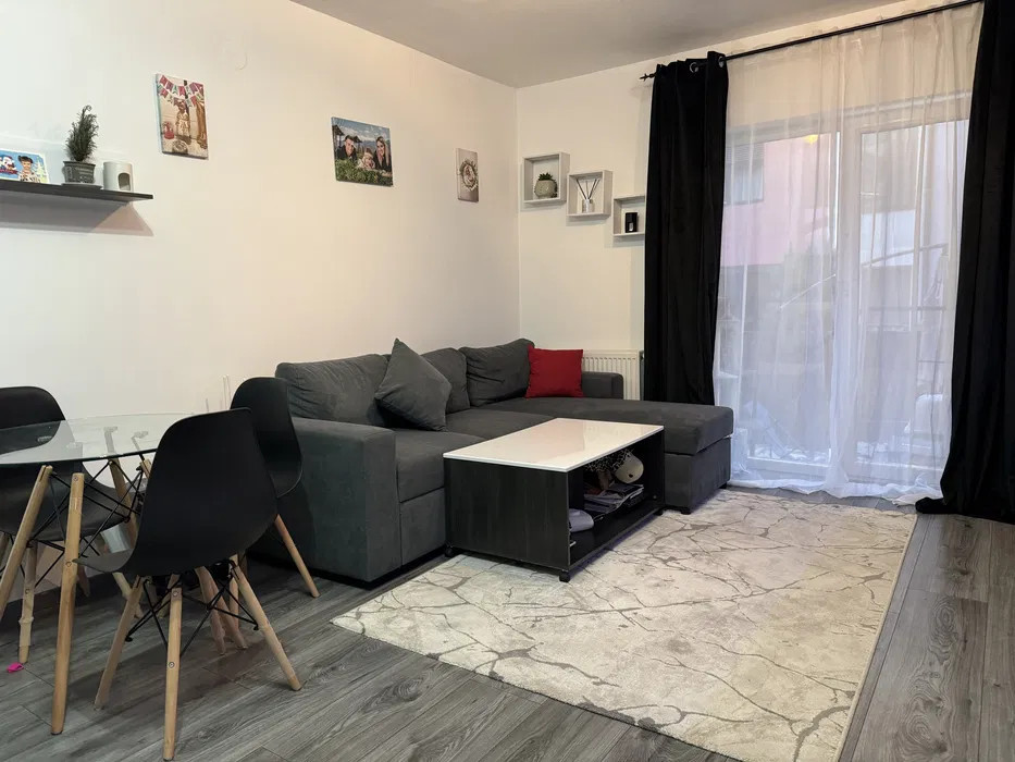 Apartament cu 2 camere 40 mp  și curte 130 mp în cartierul Arhitectilor 