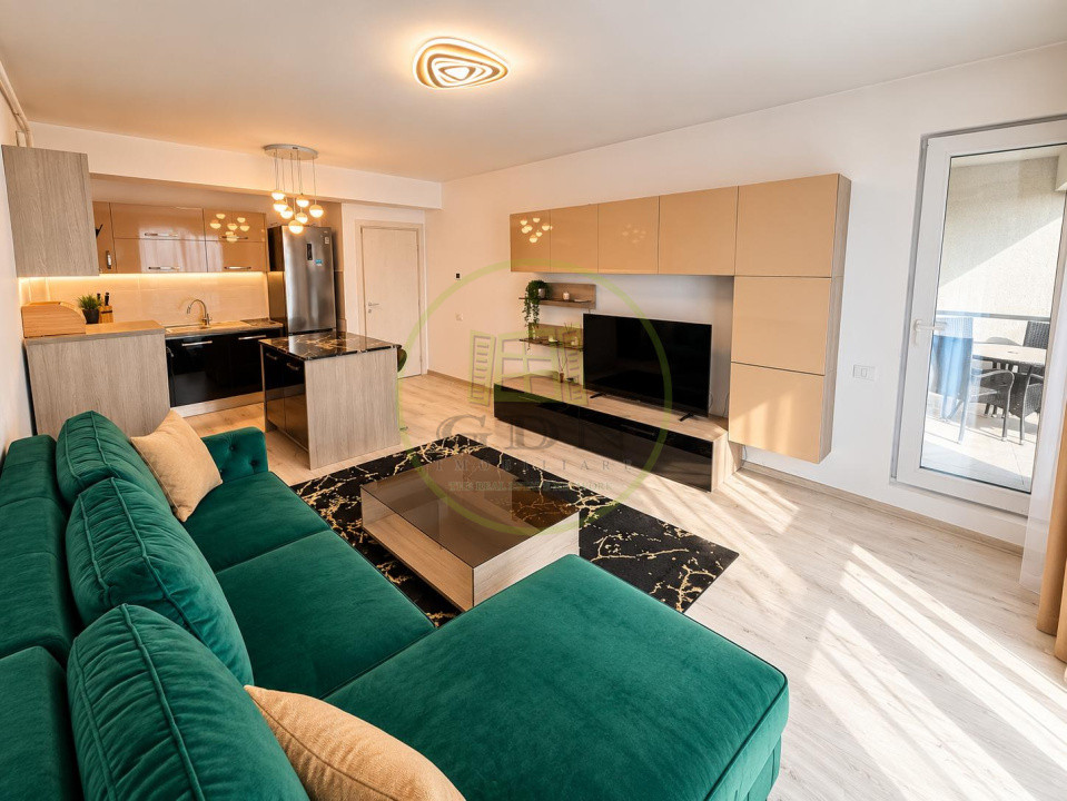 2 CAMERE PREMIUM | VEDERE LAC GRIVIȚA | 57 MP | 2 BĂI | DRESSING | BALCON 6 MP |