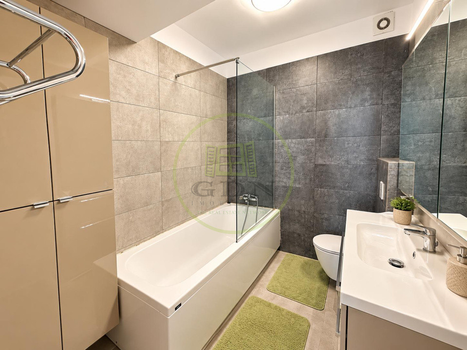 2 CAMERE PREMIUM | VEDERE LAC GRIVIȚA | 57 MP | 2 BĂI | DRESSING | BALCON 6 MP |