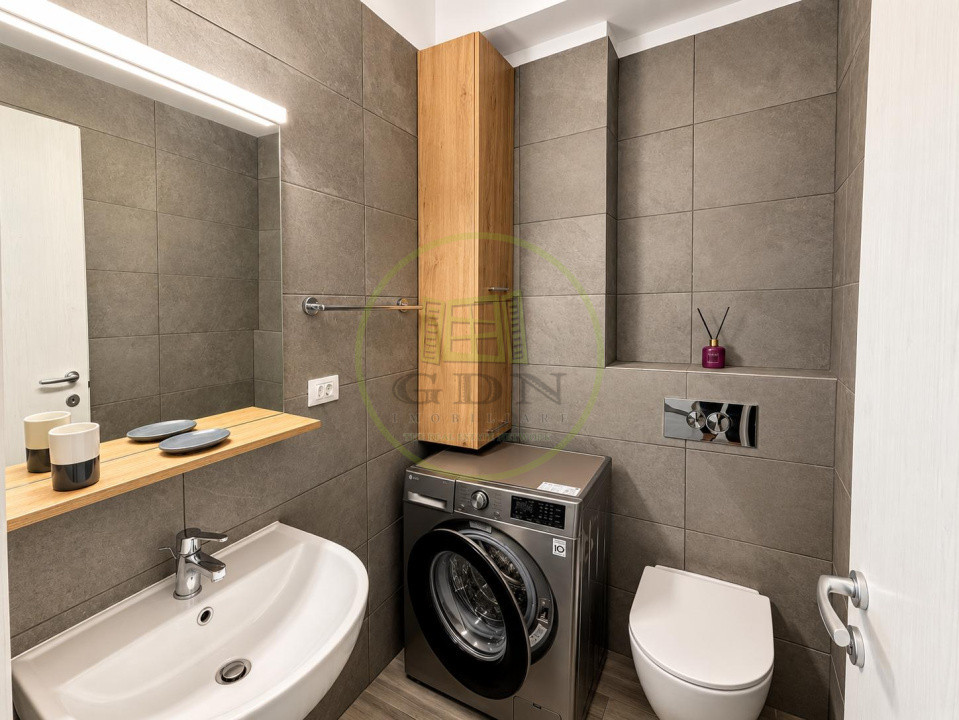 2 CAMERE PREMIUM | VEDERE LAC GRIVIȚA | 57 MP | 2 BĂI | DRESSING | BALCON 6 MP |