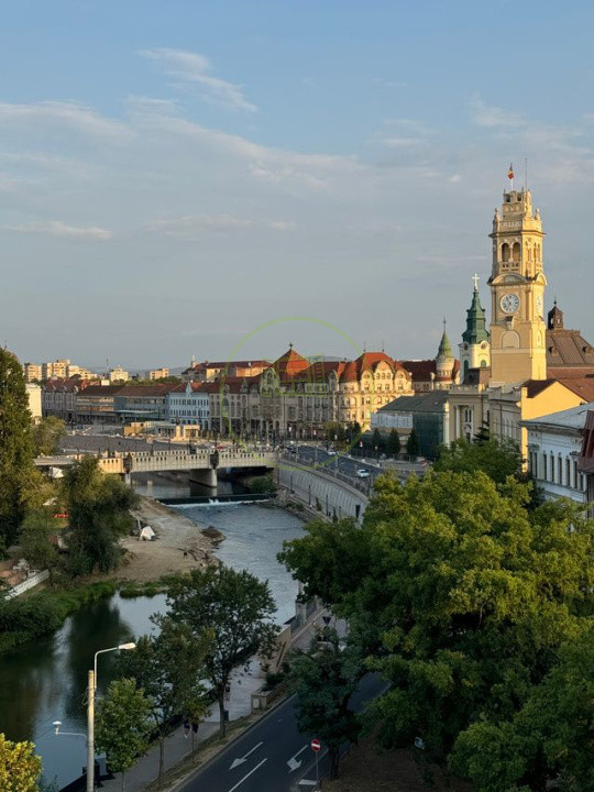 Apart. 4 camere, mobilat și utilat, central, Bloc Stea cu vedere spre Primărie 