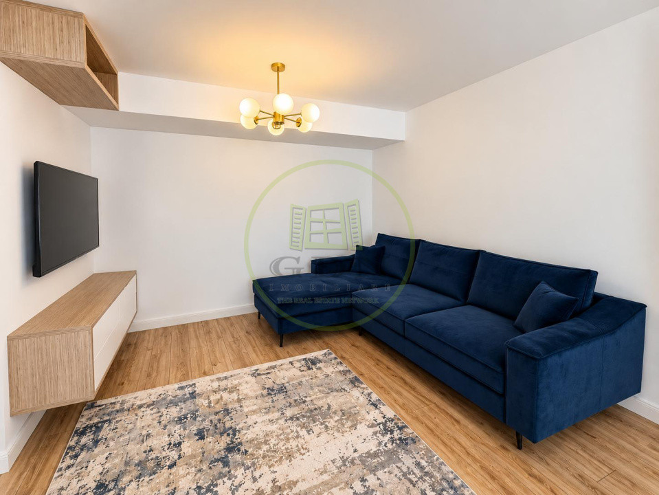 2 Camere | Prima Închiriere | Bloc 2024 | Balcon 8 MP | Parcare Subterană |