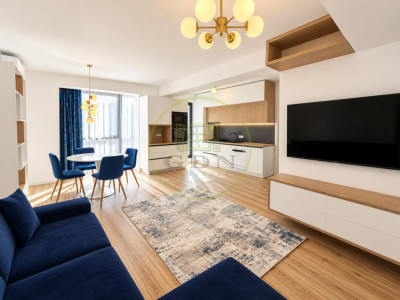 2 Camere | Prima Închiriere | Bloc 2024 | Balcon 8 MP | Parcare Subterană |