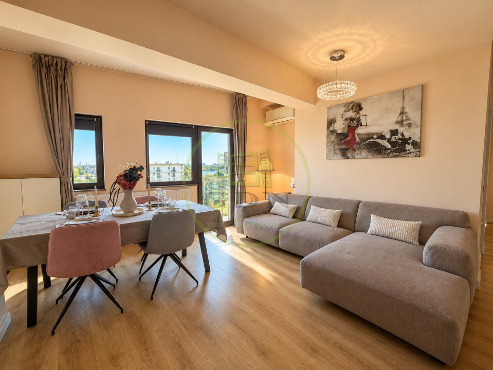 Apartament cu 3 camere de închiriat | View spectaculos | 89 mp utili
