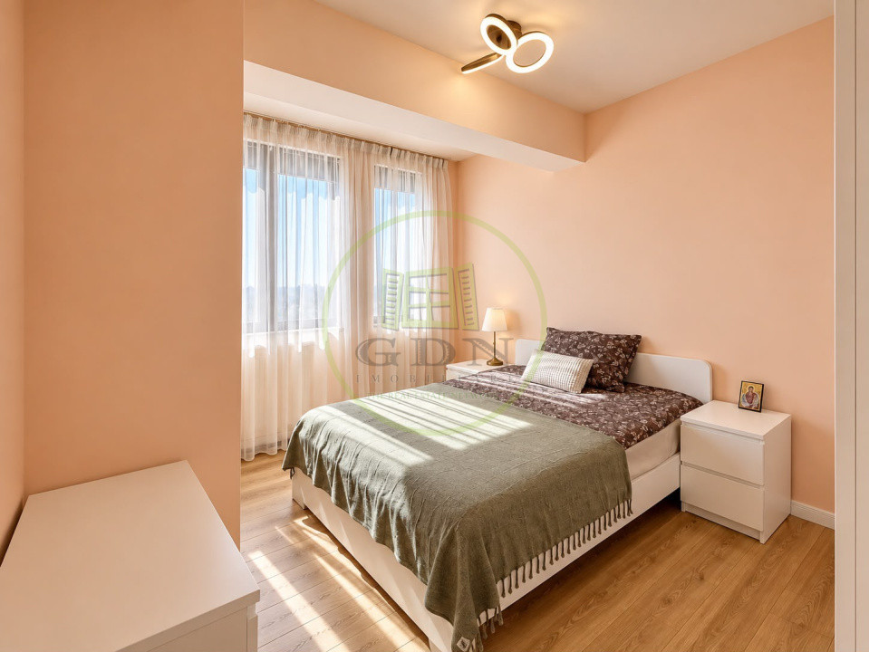 Apartament cu 3 camere de închiriat | View spectaculos | 89 mp utili