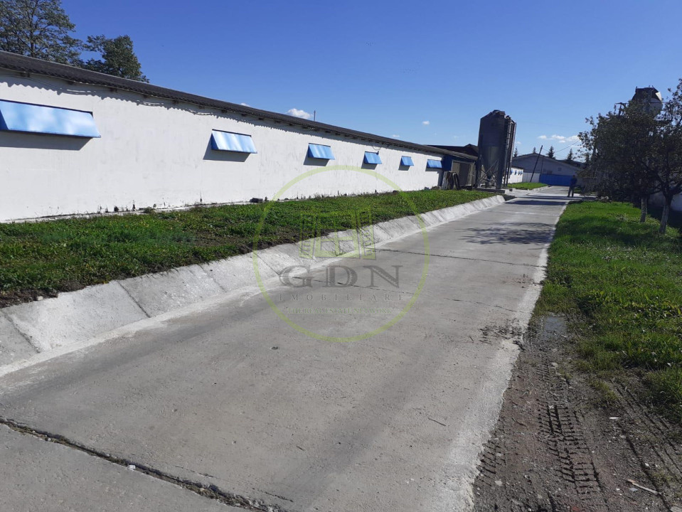  Ofertă de vânzare hală 1933 mp,  teren 4620 mp., 380000 Eur