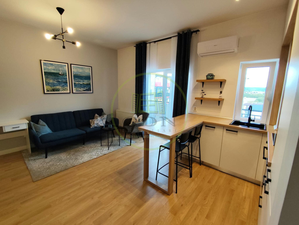 Apartament modern cu 2 camere, terasă mare și parcare proprie, Sibiu, Magnolia