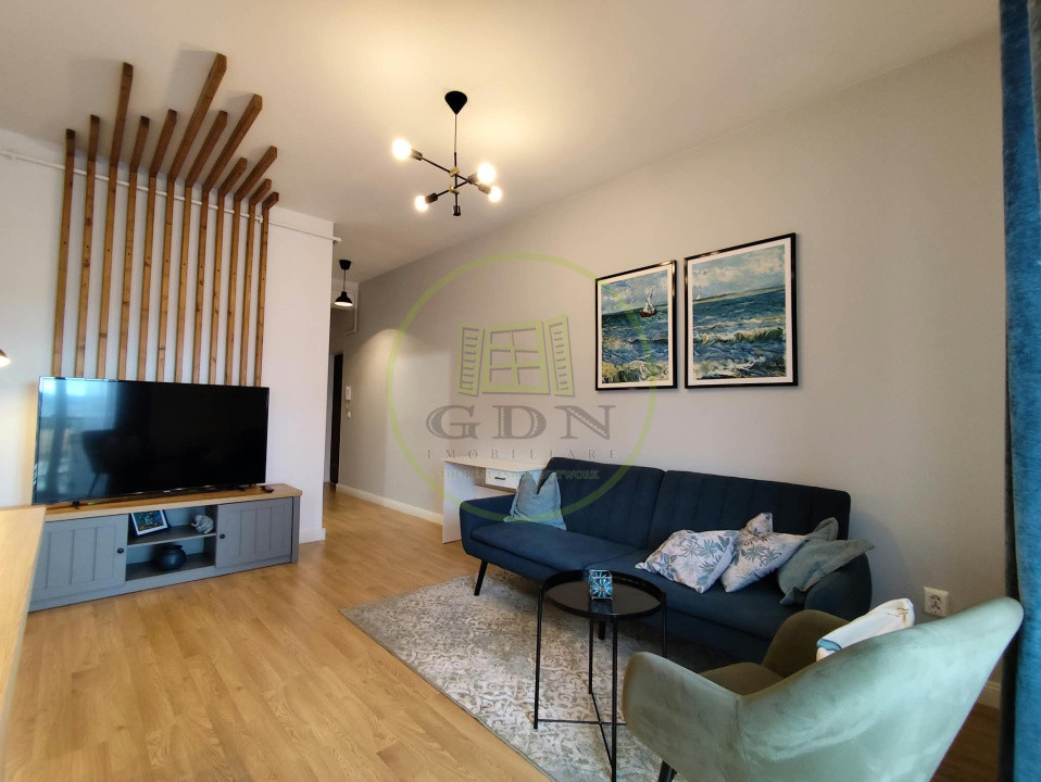 Apartament modern cu 2 camere, terasă mare și parcare proprie, Sibiu, Magnolia