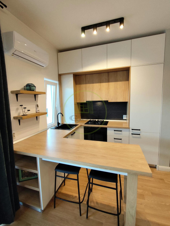 Apartament modern cu 2 camere, terasă mare și parcare proprie, Sibiu, Magnolia
