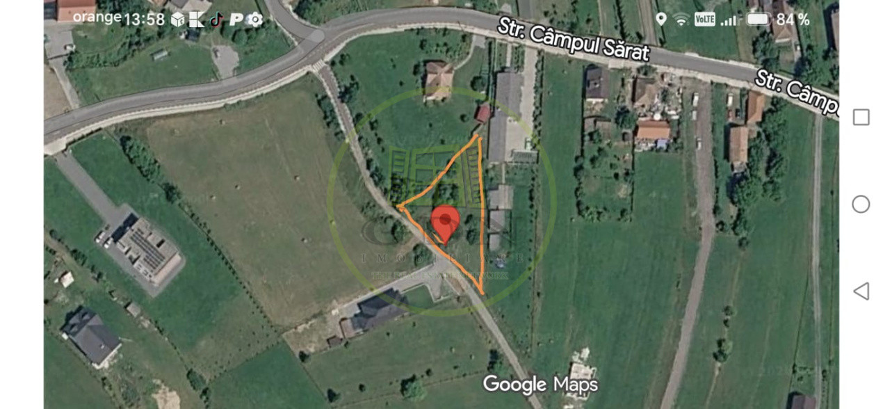 Teren de vânzare în Sovata. 1300 mp