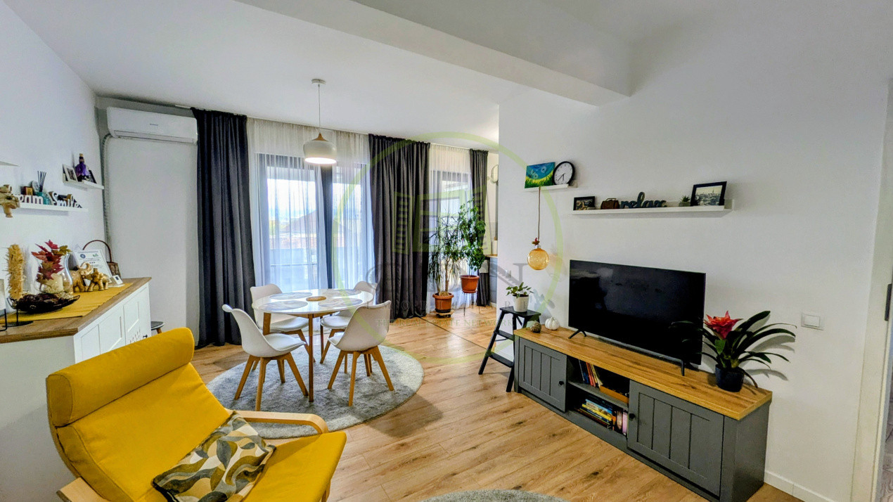 SIBIU, ZONA KOGĂLNICEANU, 55,20 mp, 2 CAMERE, LOGIE 13 MP, PARCARE SUBTERANĂ