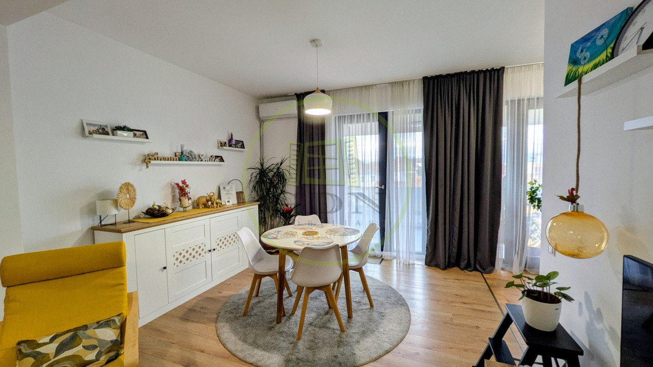 SIBIU, ZONA KOGĂLNICEANU, 55,20 mp, 2 CAMERE, LOGIE 13 MP, PARCARE SUBTERANĂ