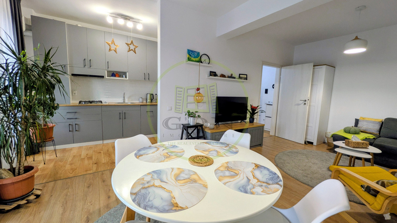 SIBIU, ZONA KOGĂLNICEANU, 55,20 mp, 2 CAMERE, LOGIE 13 MP, PARCARE SUBTERANĂ
