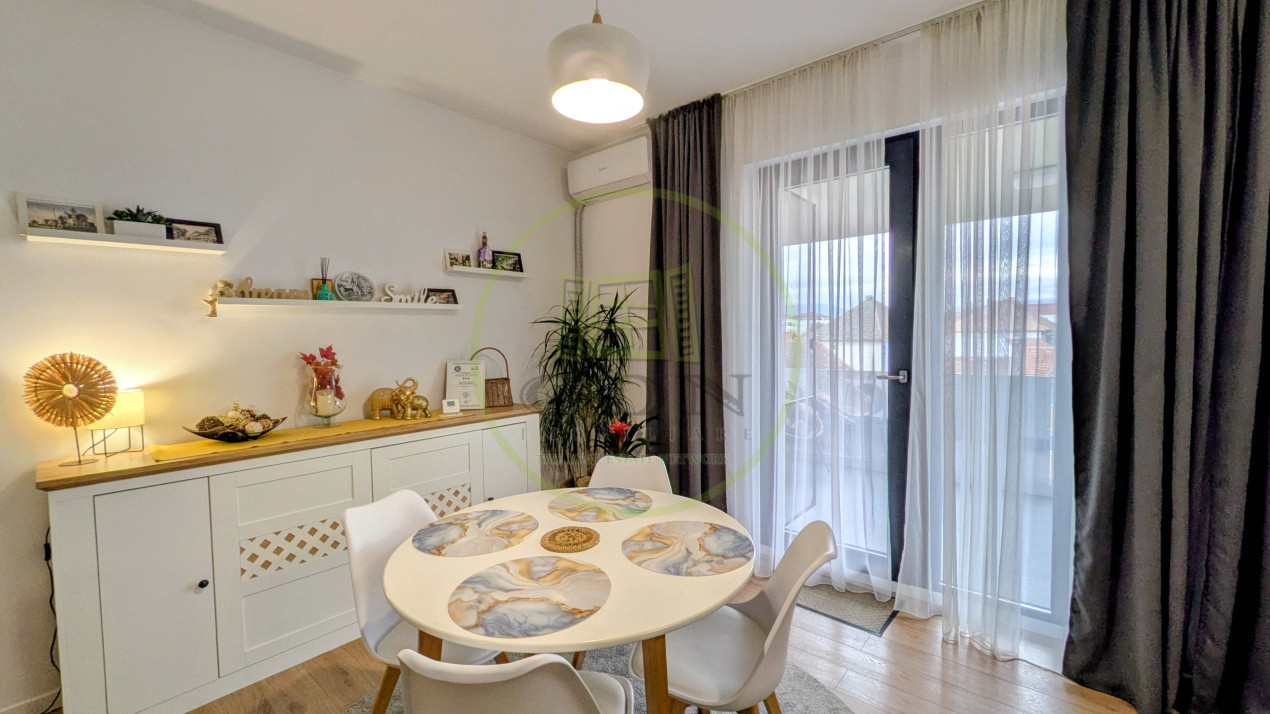 SIBIU, ZONA KOGĂLNICEANU, 55,20 mp, 2 CAMERE, LOGIE 13 MP, PARCARE SUBTERANĂ
