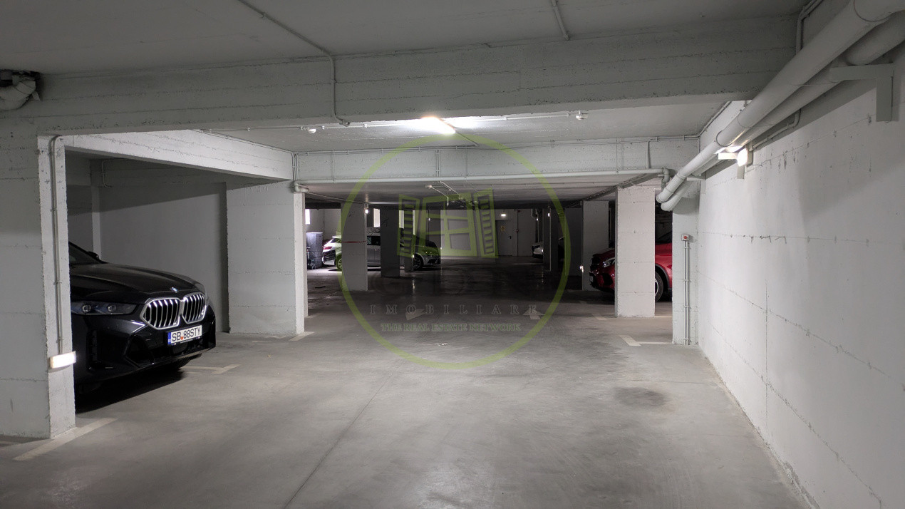 SIBIU, ZONA KOGĂLNICEANU, 55,20 mp, 2 CAMERE, LOGIE 13 MP, PARCARE SUBTERANĂ