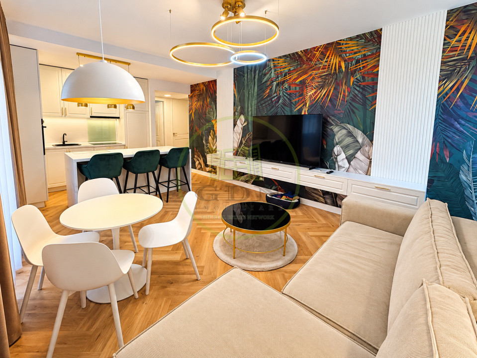 Apartament premium cu 2 camere | Design interior personalizat | 