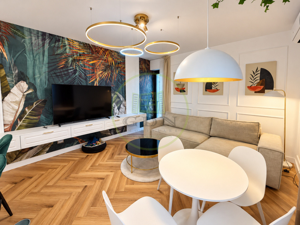 Apartament premium cu 2 camere | Design interior personalizat | 