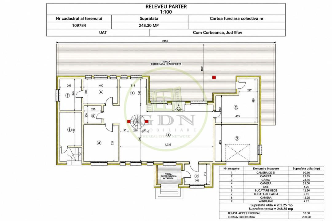COMISION 0 | Vila  spectaculoasă-Corbeanca | Teren 2755mp