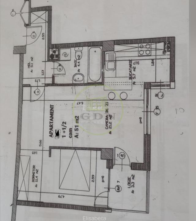 Închiriere apartament 2 camere Dorobantilor